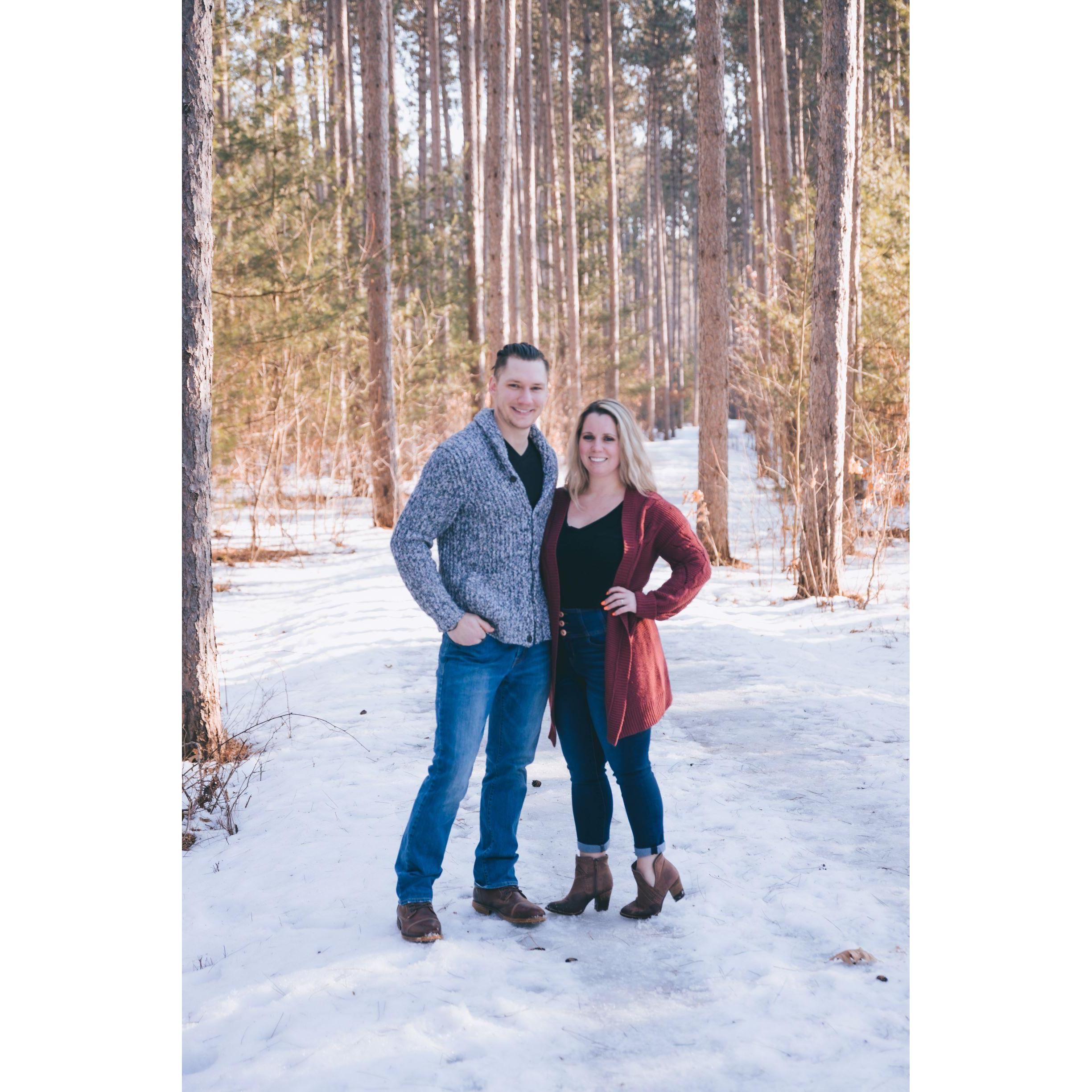 We won a beautiful engagement photo shoot, courtesy of Phil Kohler and his business, Phil Kohler Photography!