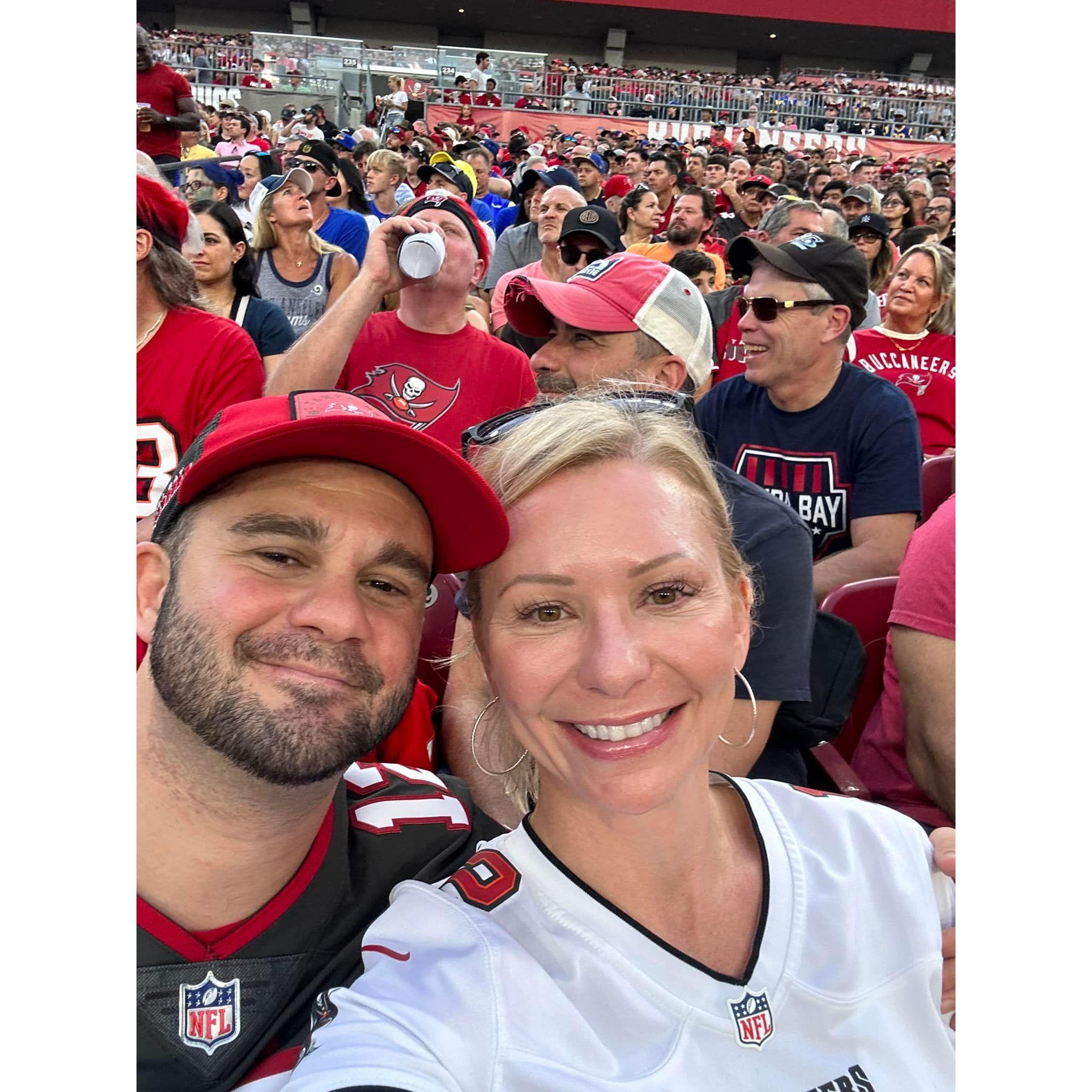 Tampa Bucs game farewell to Brady....