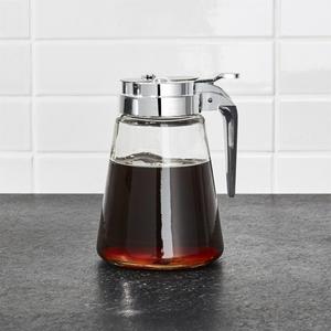 Glass Syrup Dispenser
