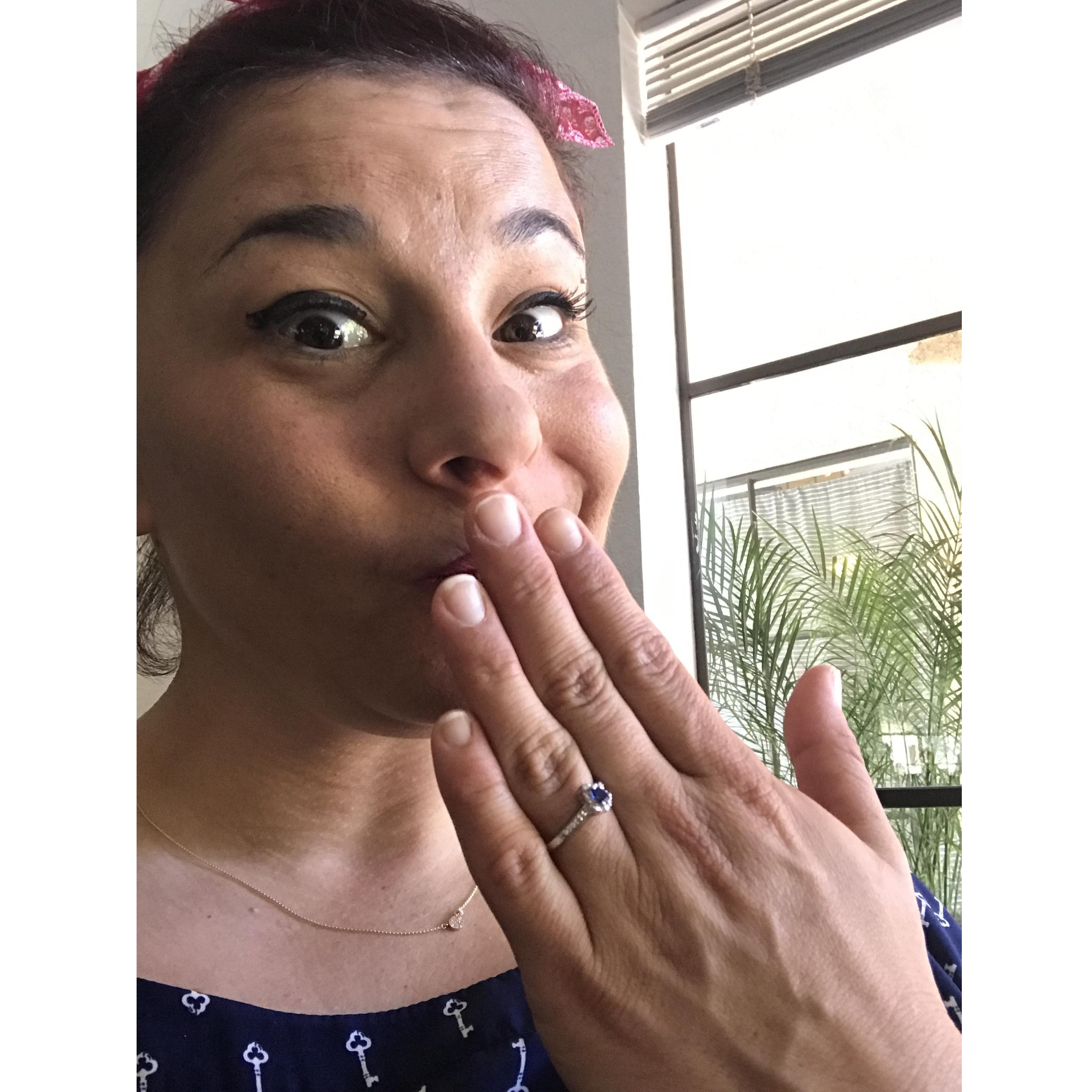 When he proposed