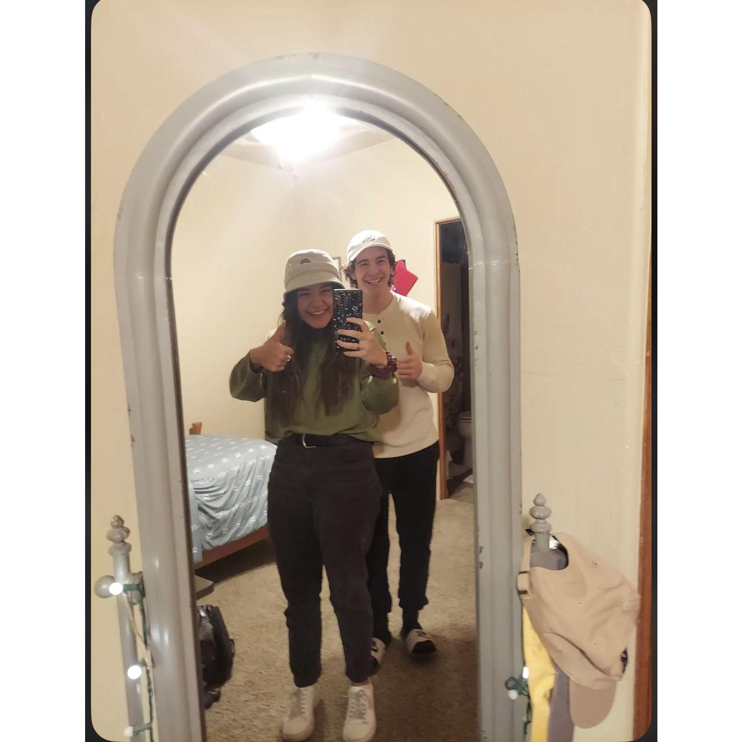 This was taken right after we started dating!