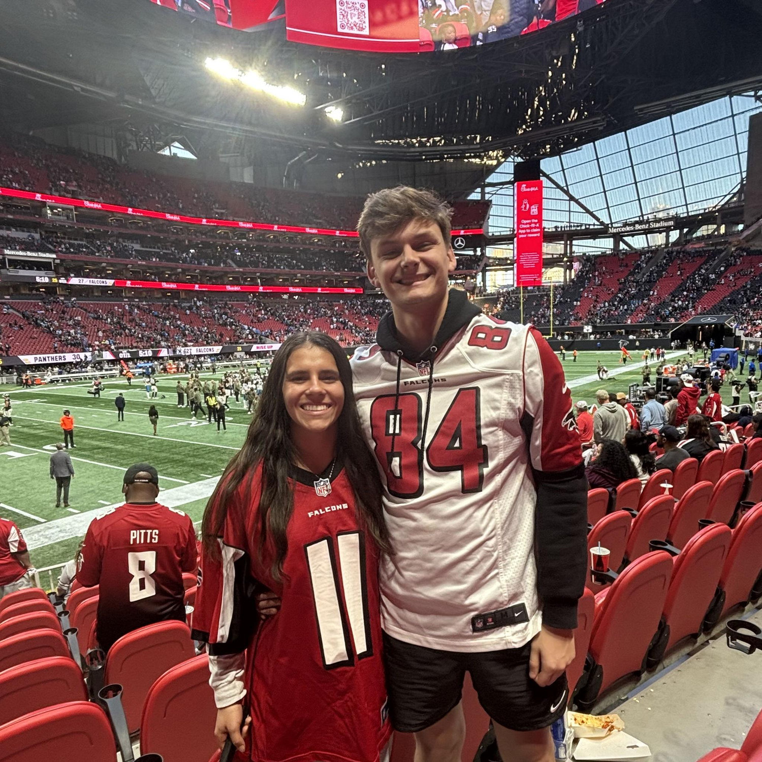 Nov 2025 - Atlanta Falcons game!