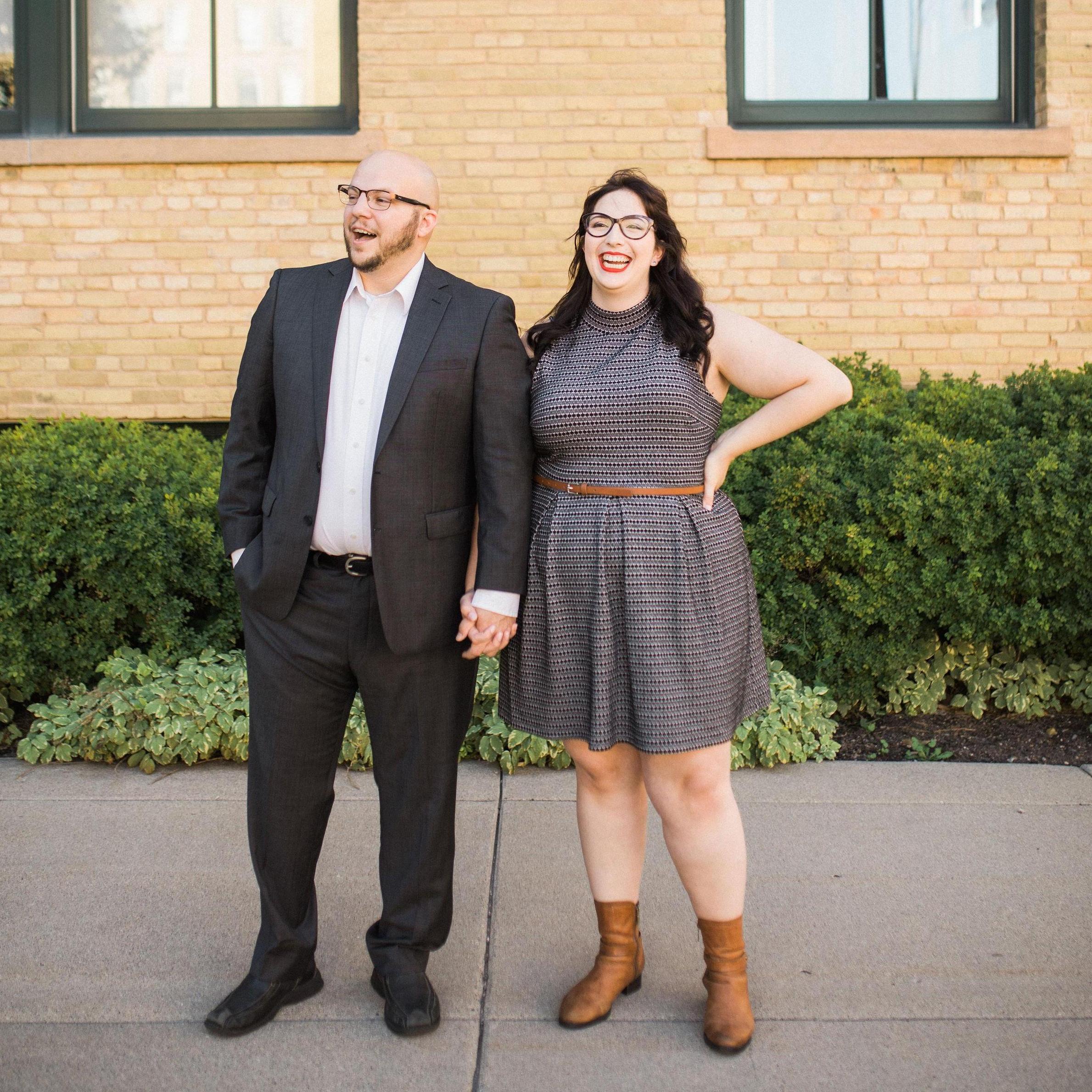 One of our engagement photos courtesy of Kensie Wallner Photography.