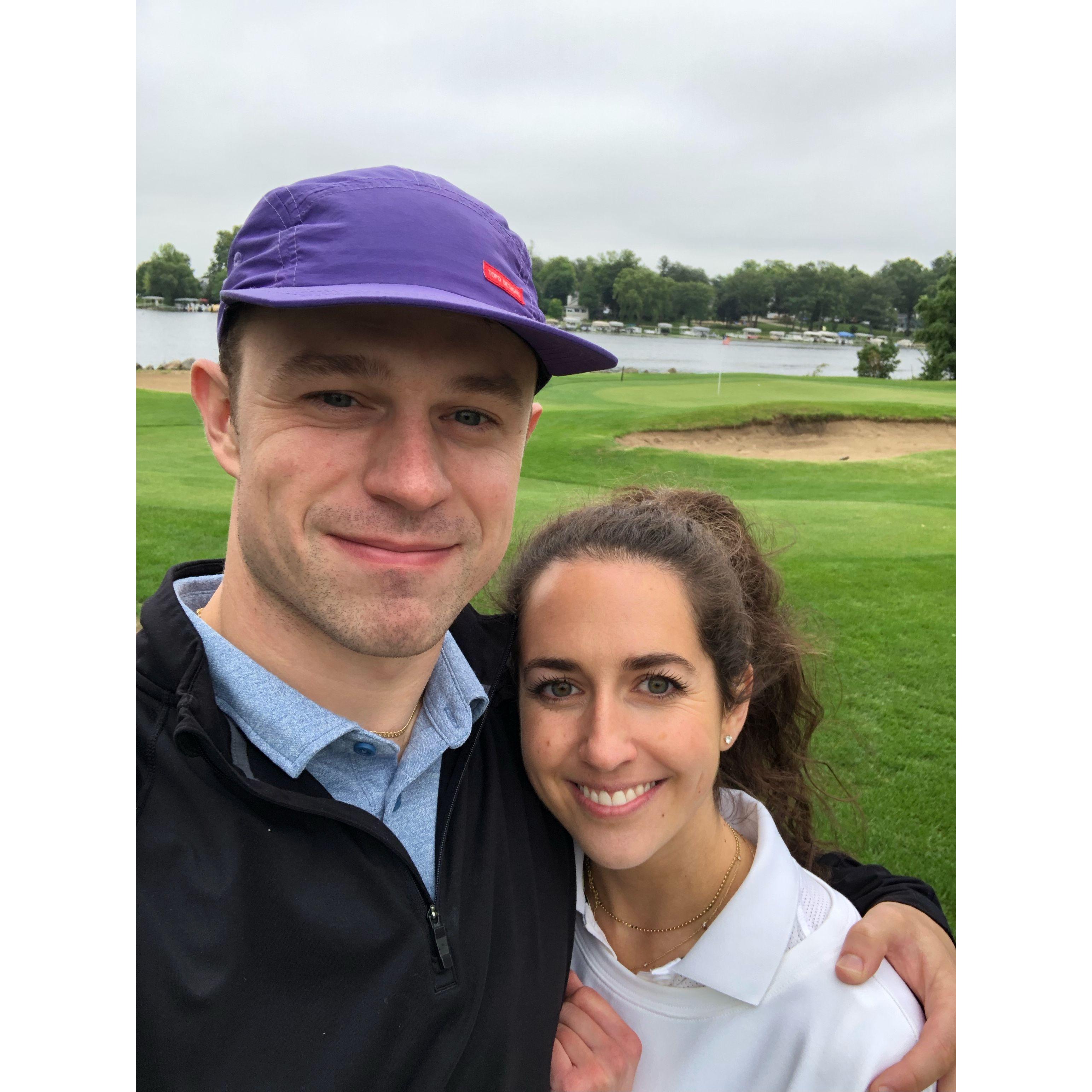 A round of 9 in Lake Geneva. September 2022