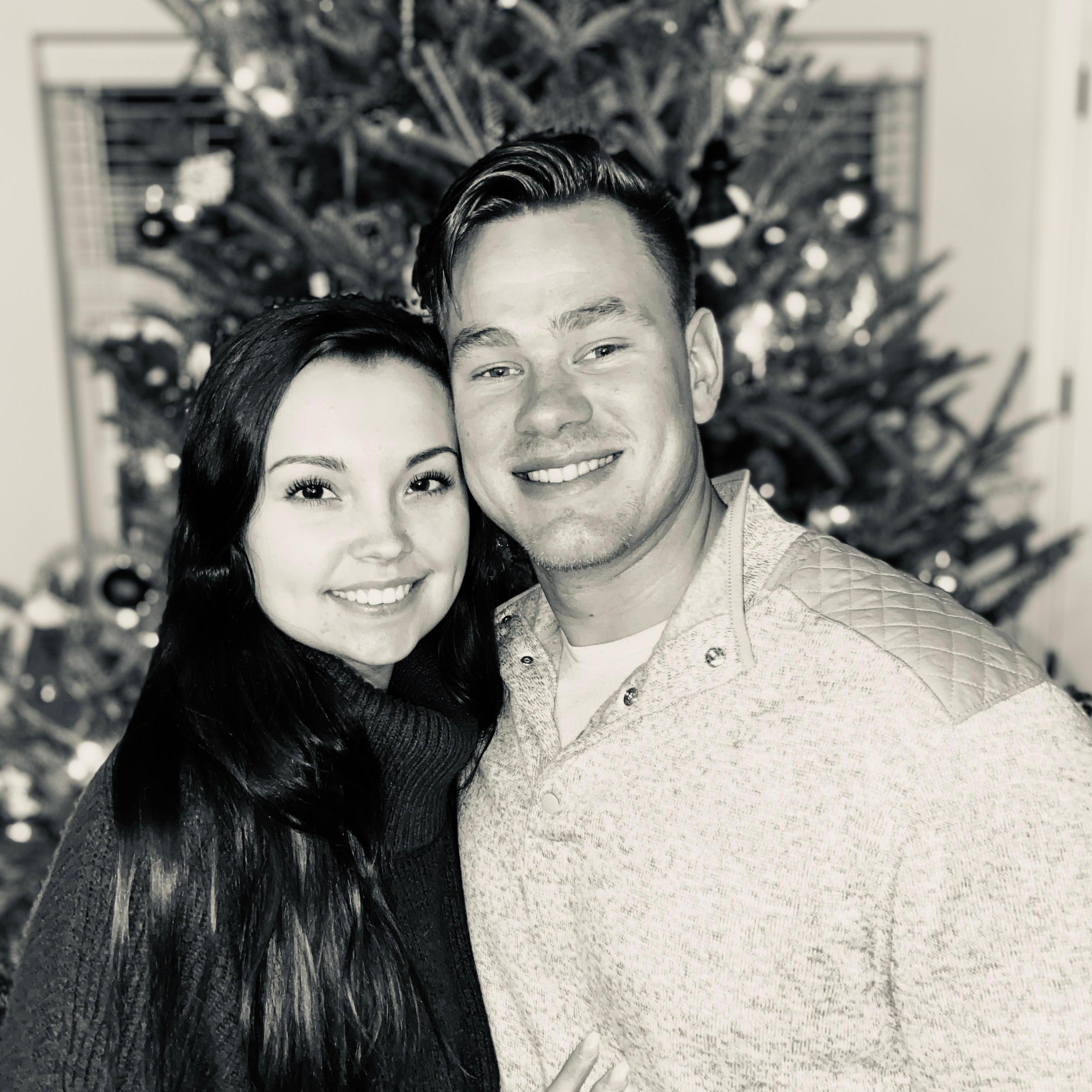 Our first trip to visit Danny'y family in Indiana + our first Christmas together.