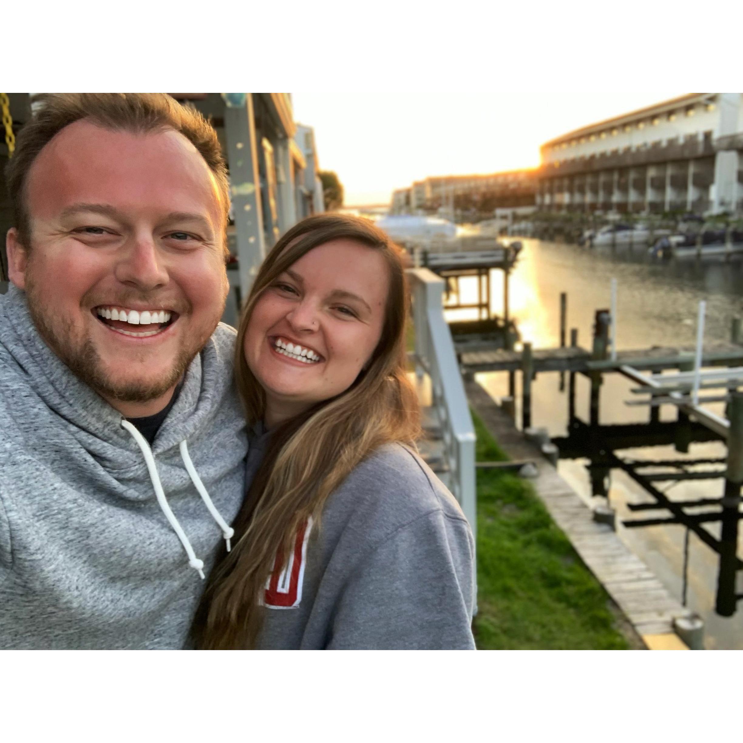 Our first trip to Ocean City TOGETHER.
