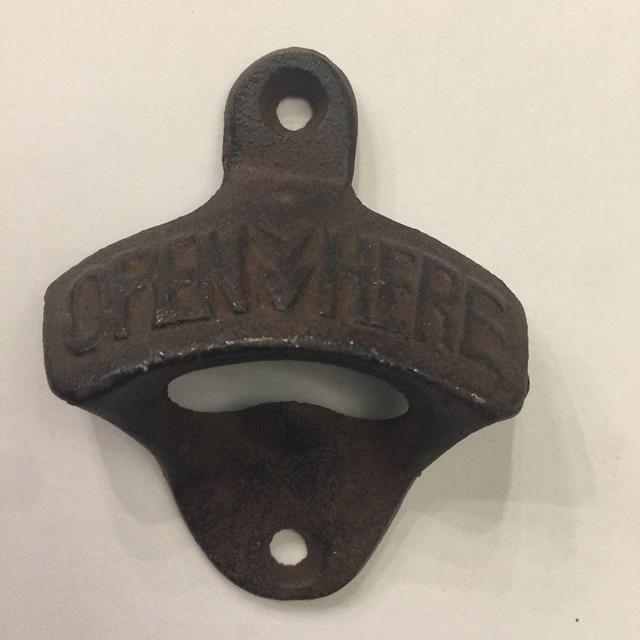 Rustic Wall Mounted Bottle Opener, Very...