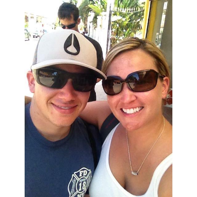 Joey and his sister Melissa, who is also the Matron of Honor