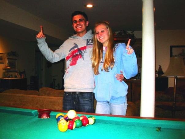 Our 1st picture together (Feb. 2010)