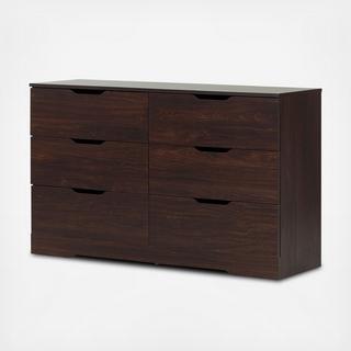 Holland 6-Drawer Double Dresser