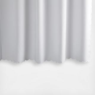 Diamond Pique Scallop Shower Curtain