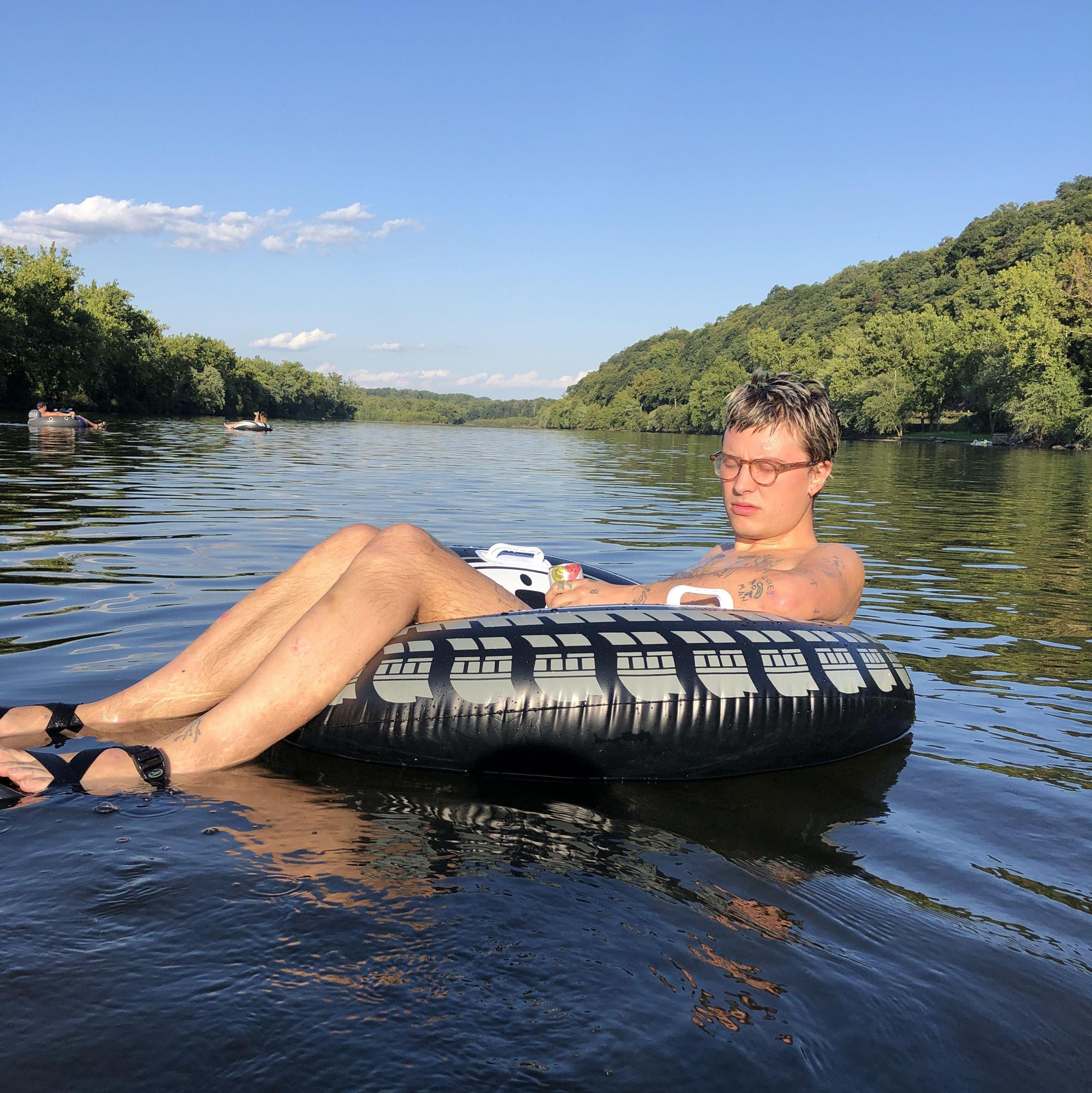 Tubing on the Delaware, 2020