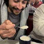 Clam Chowder at Becky's Diner