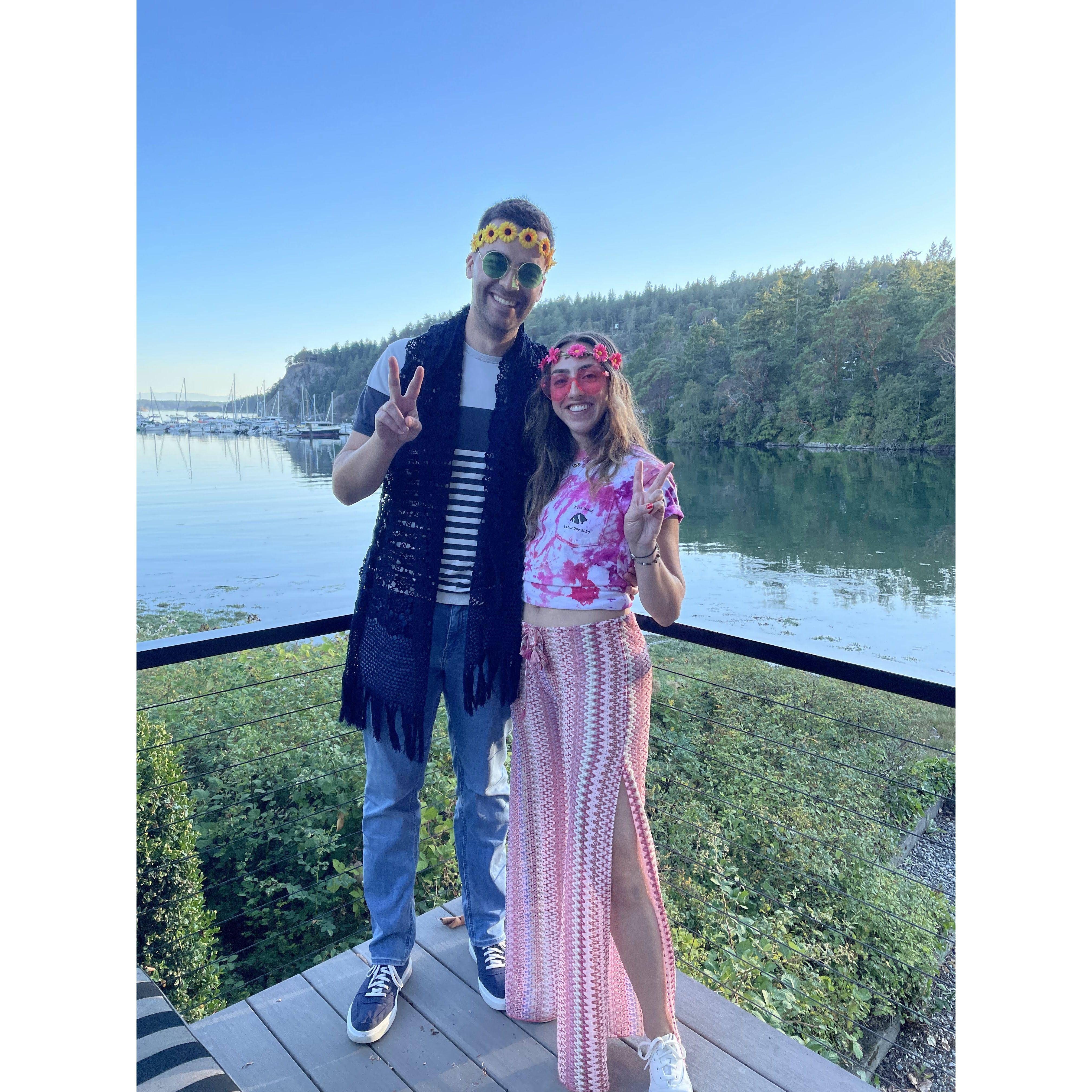 Hippie night at Orcas Island, WA (August 2023)