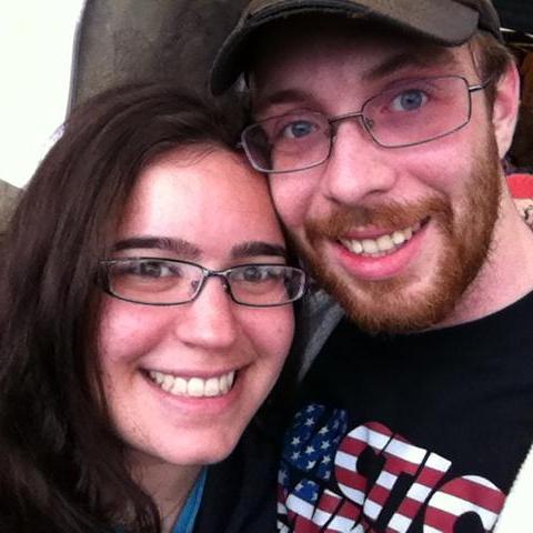 At a mumford & sons concert in Jersey City, a couple weeks after moving in together.