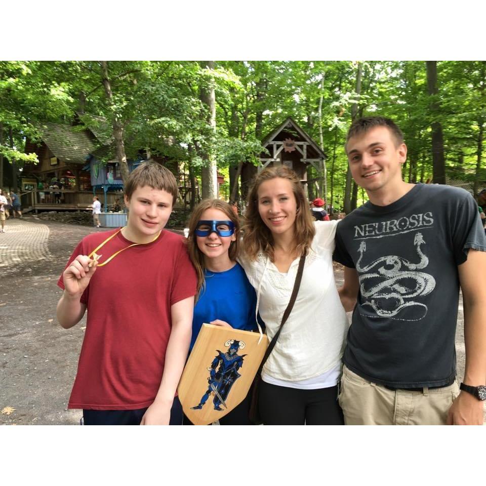 at the renaissance festival