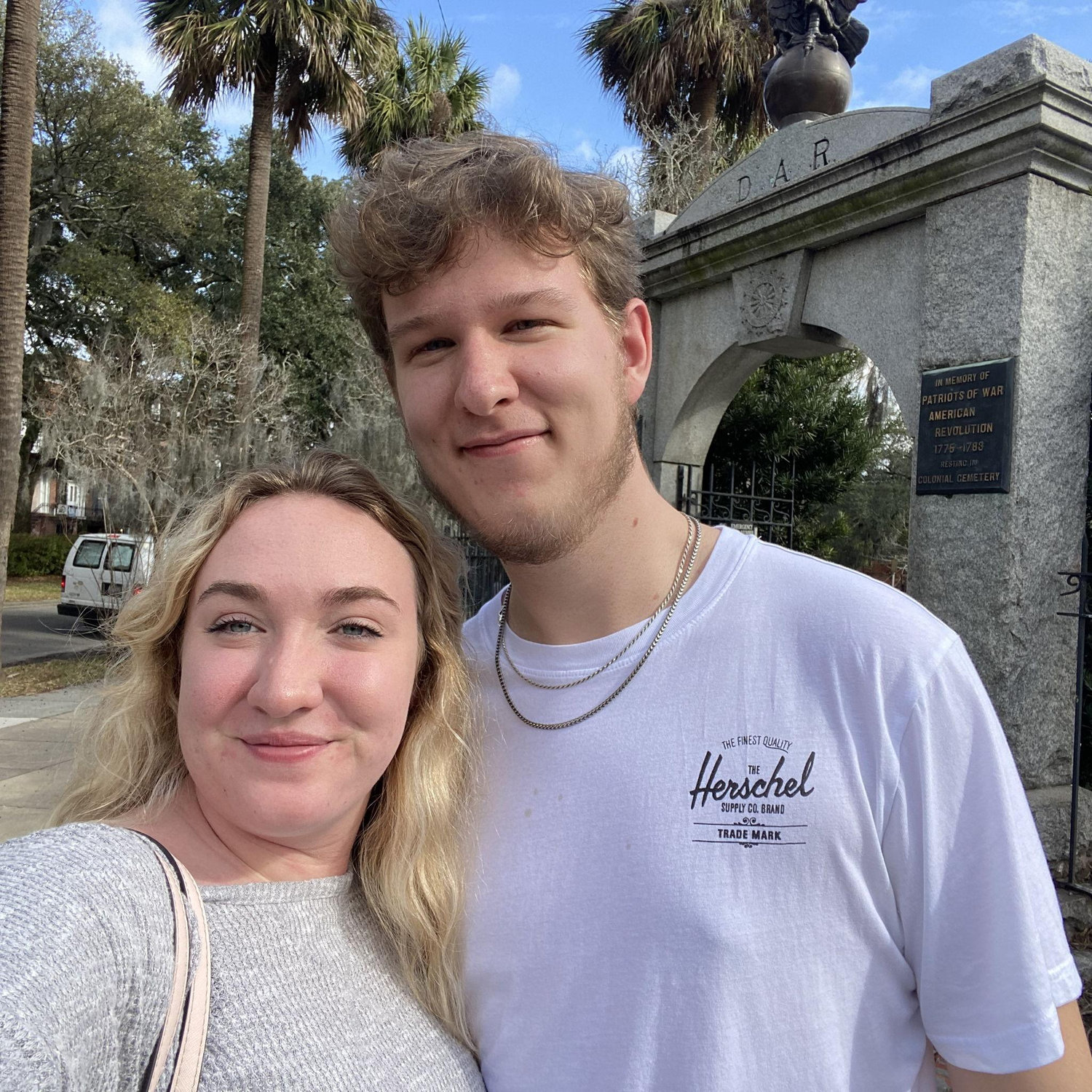 Exploring Savannah, Georgia (our second trip together) before Josh started his big boy job! 2023