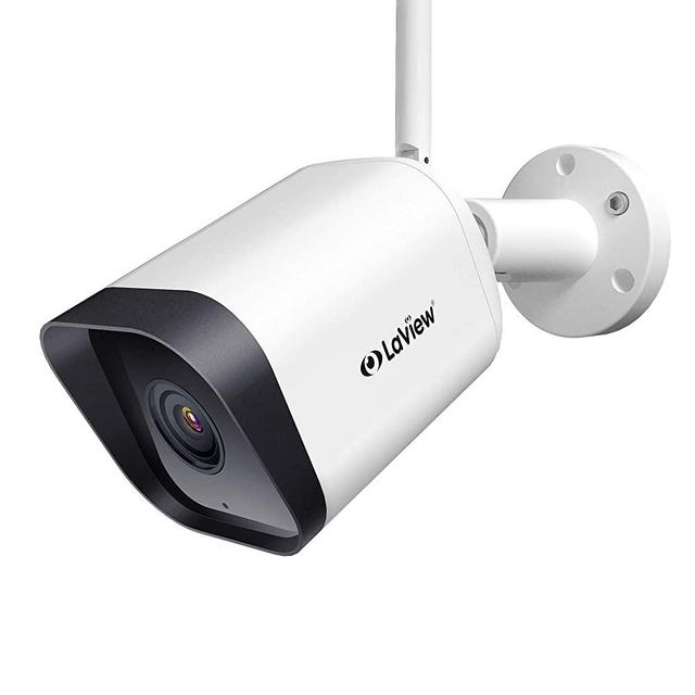 Laview Security Camera Outdoor 1080P HD,WiFi Cameras,Home Security Cameras with AI Human Detection,Two-Way Audio,Night Vision,ONVIF Protocol Compatible with Alexa,SD Slot&USA Cloud Storage