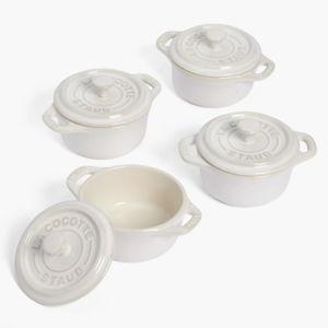 Staub 4-Piece Mini Round Cocotte Set