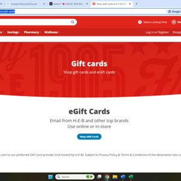 HEB Gift Card