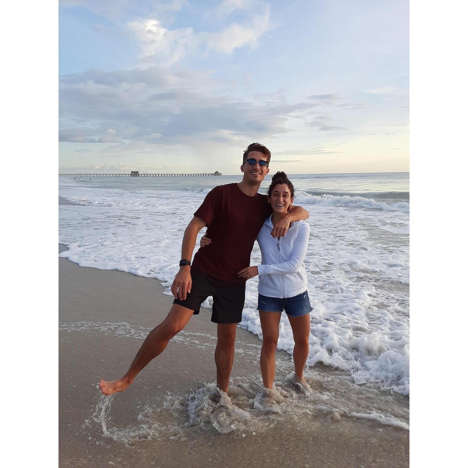 Escaping the pandemic lockdown in Naples, Florida- 2021