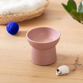 Albie Fluted Cat Dish, Set of 2
