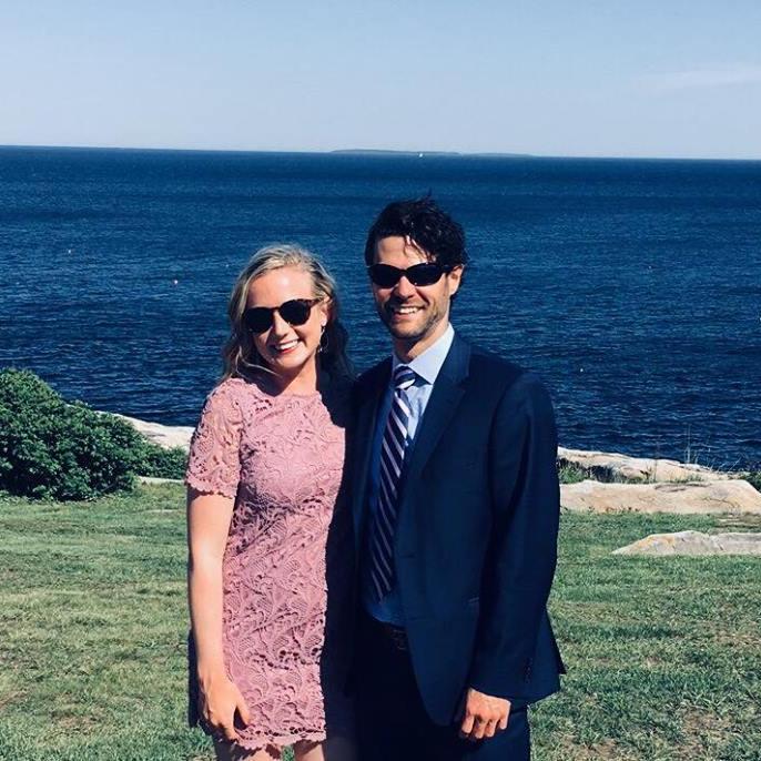 At Chris and Ali's Wedding