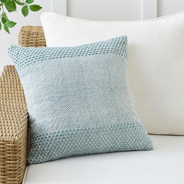 Greenport Outdoor Pillow, Blue, 20"
