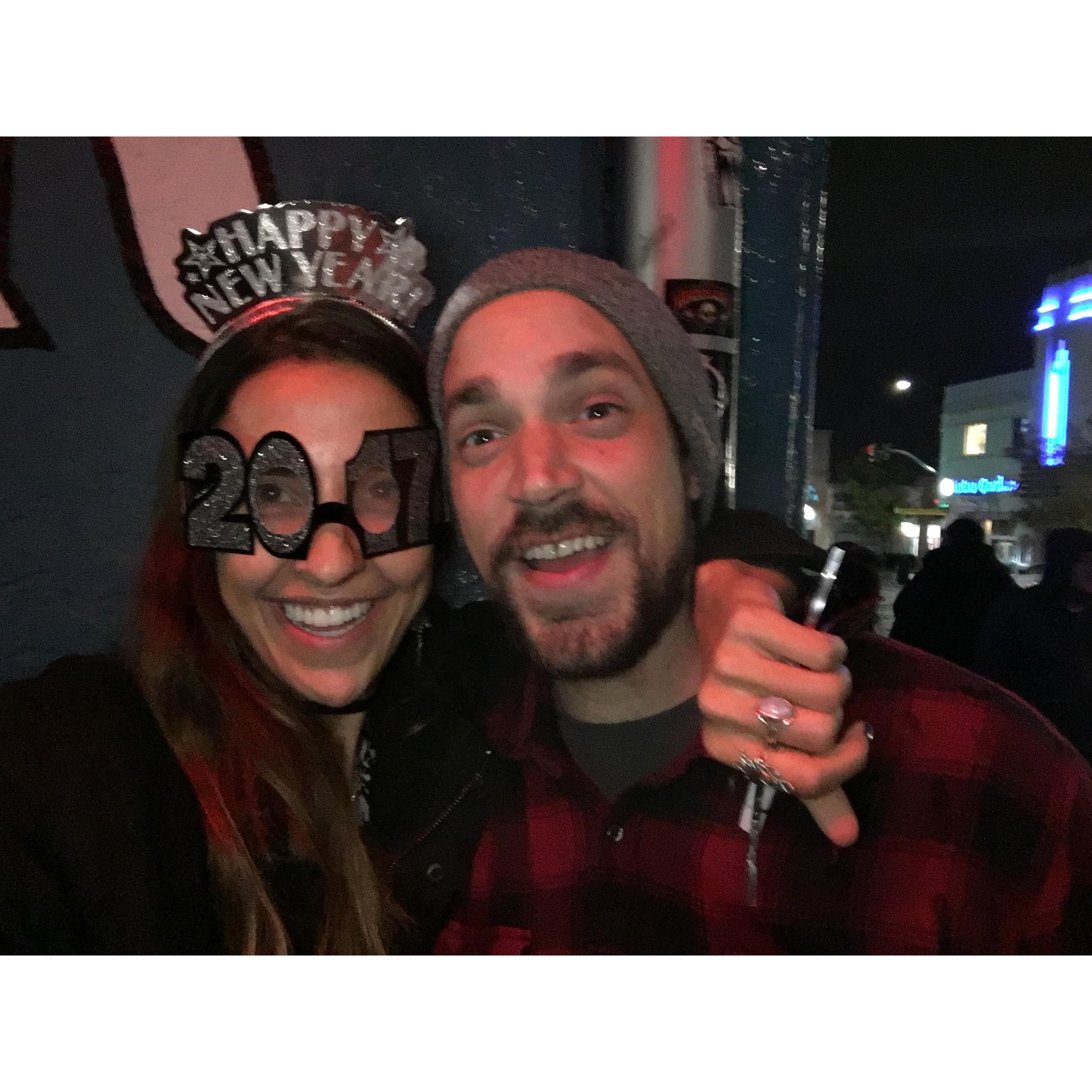 Our first NYE celebration