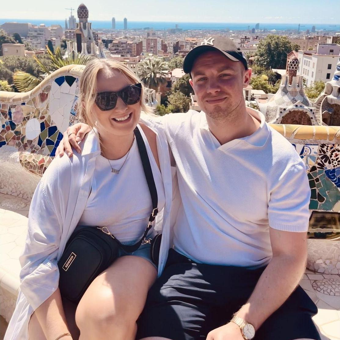 Visiting Nick's brother, Chris & wife, Berenice in Barcelona