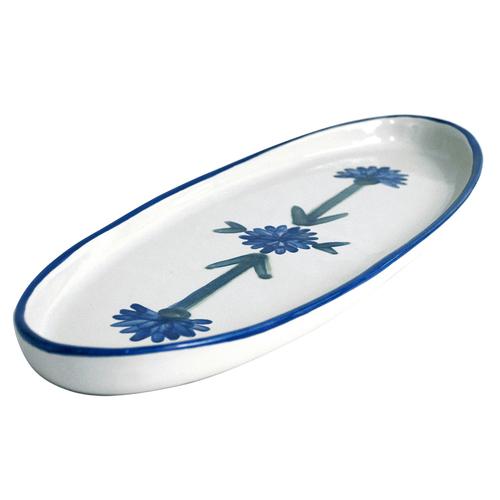 20" Antipasto Tray in Bachelor Button