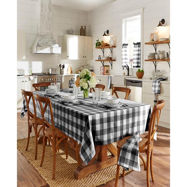 Elrene Farmhouse Living Buffalo Check 52"x 70" Tablecloth