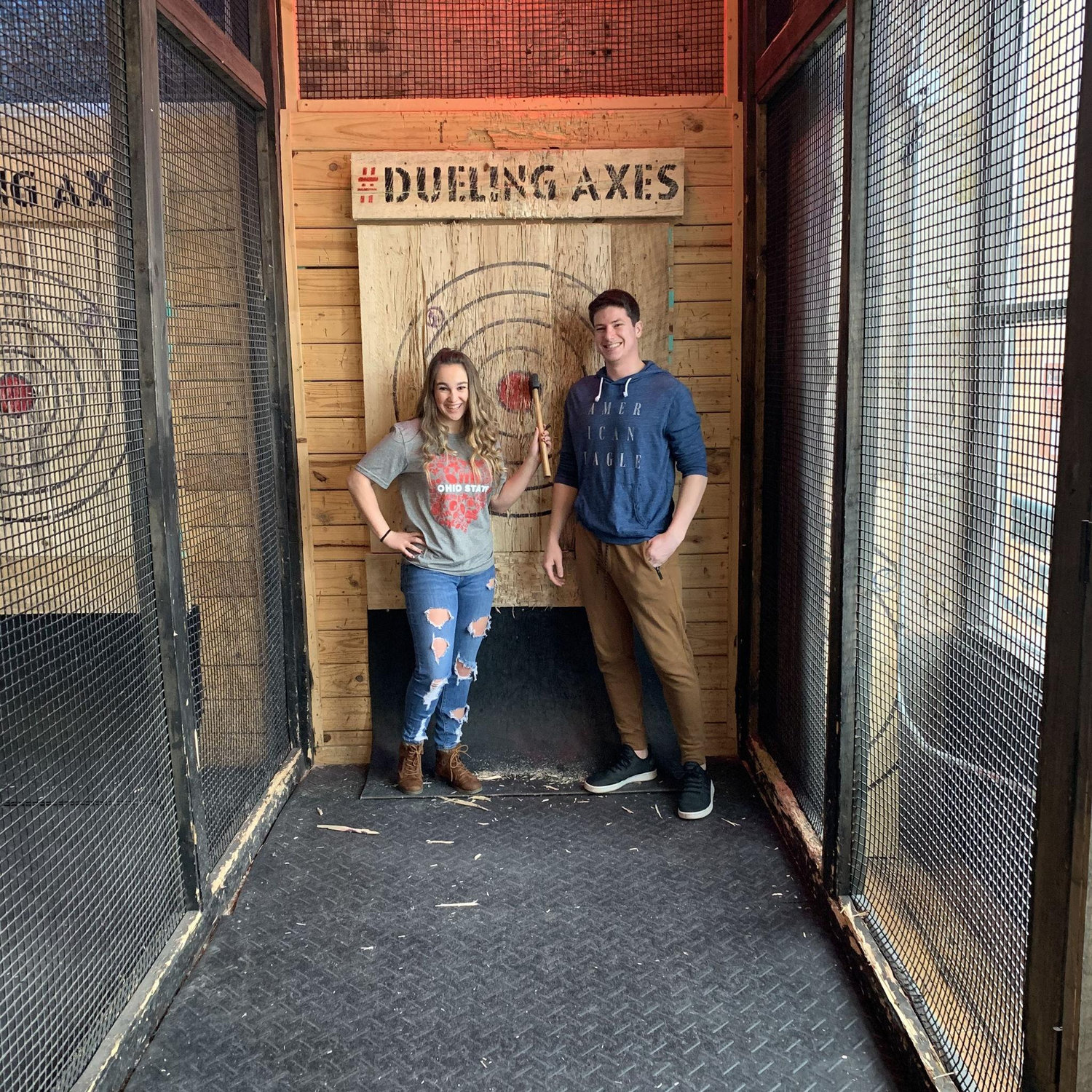 Axe throwing