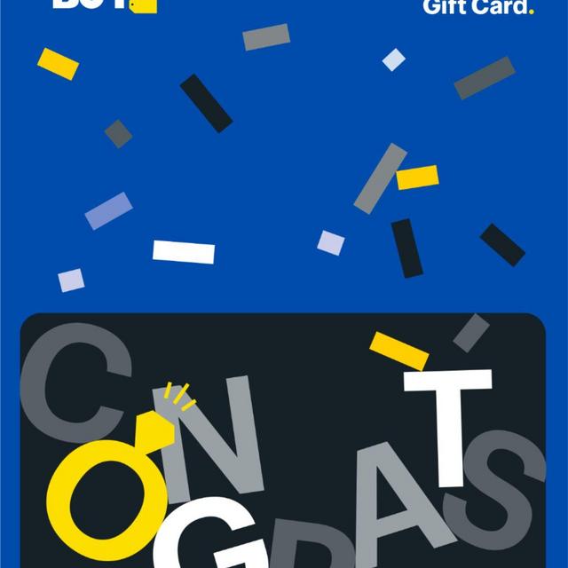 Best Buy GC - $25 WEDDING CONGRATS GIFT CARD