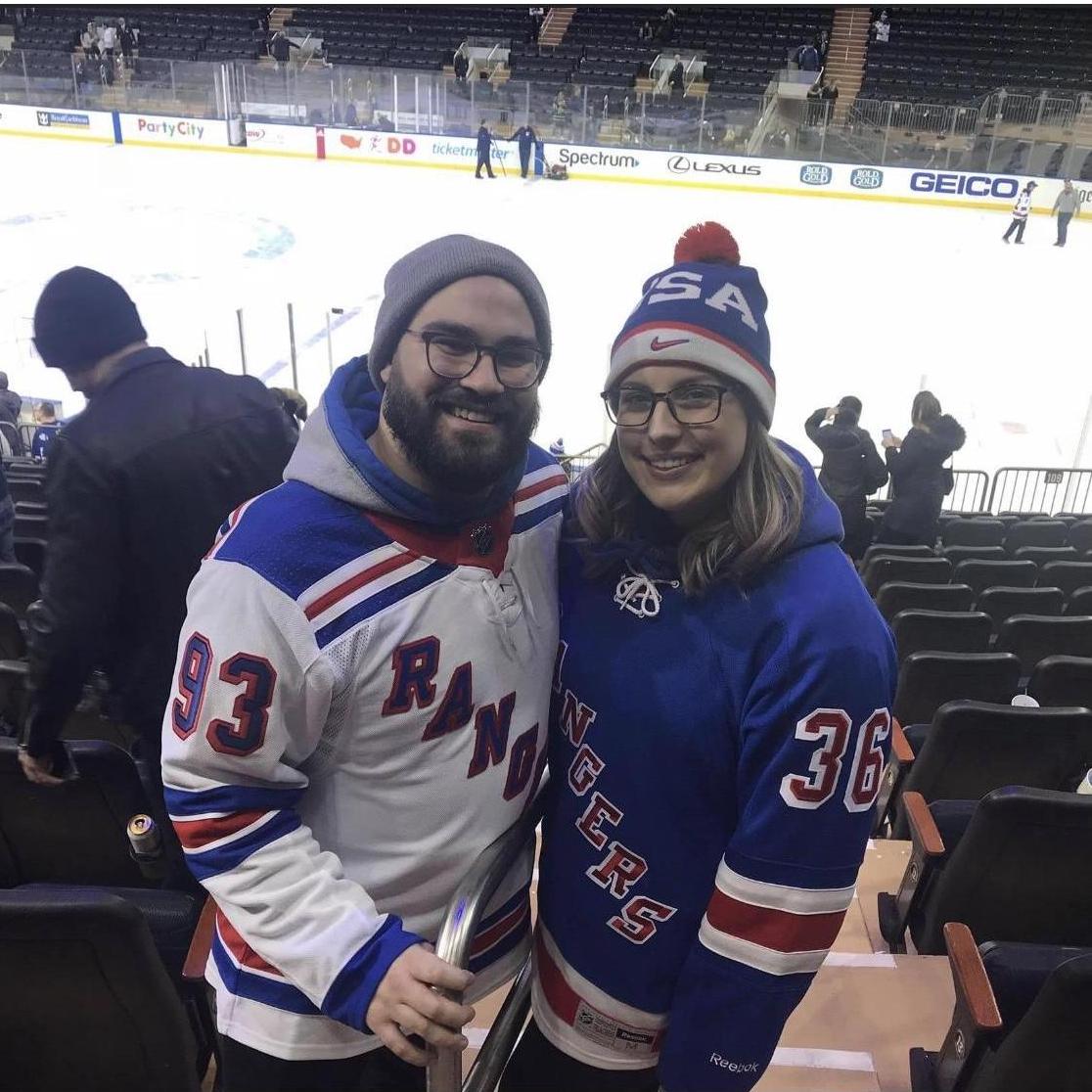 Rangers Game @ MSG
