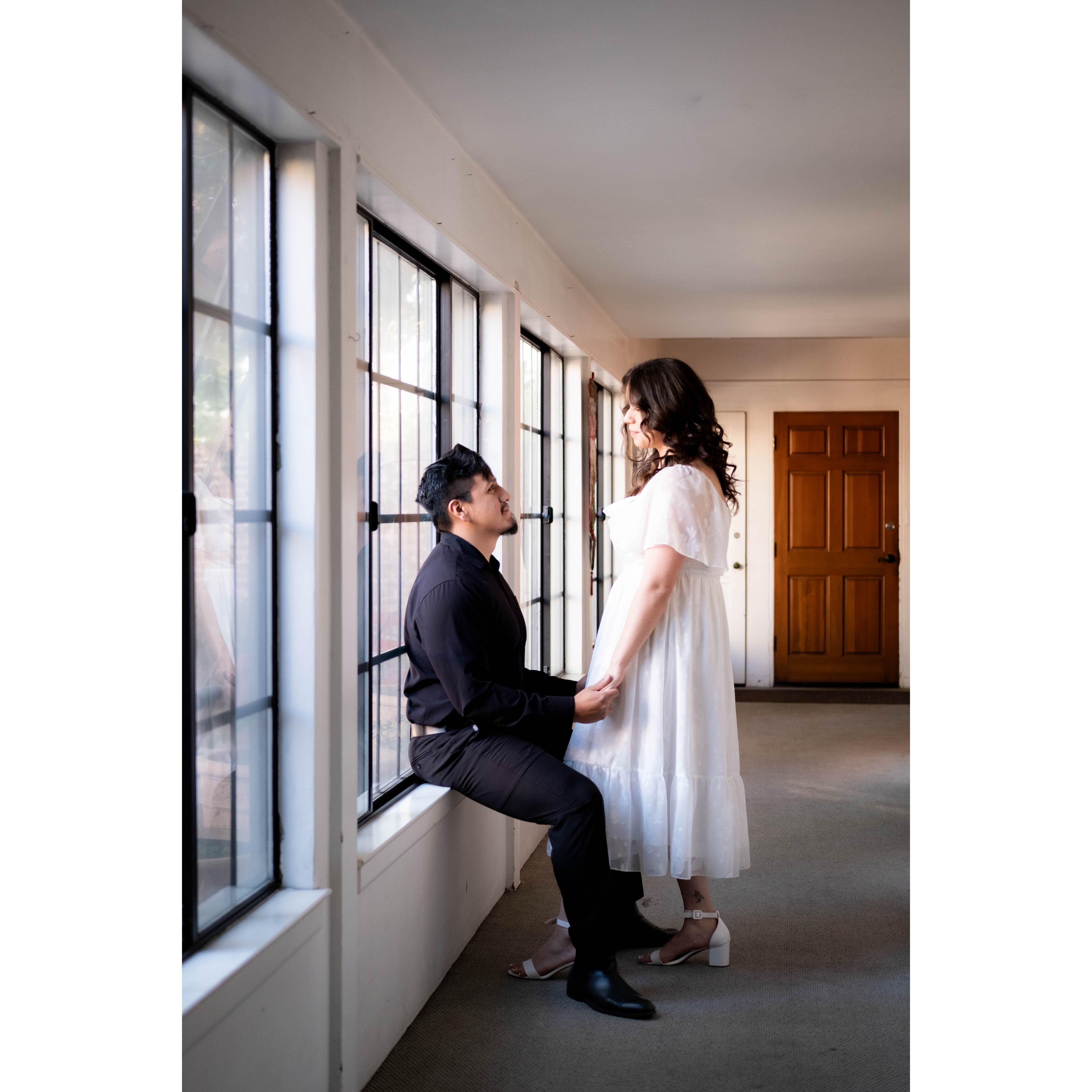 This is the house where we first met. All thanks to a Bible study.