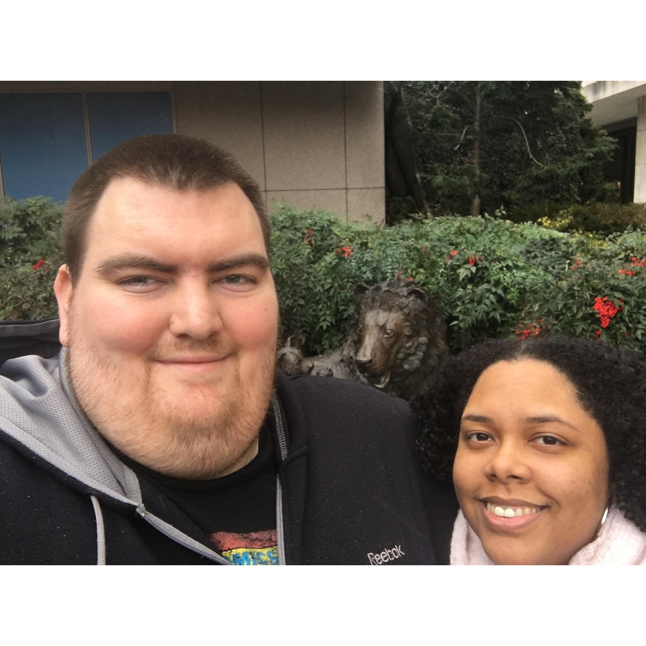 National Geographic Museum for Amanda's birthday 2016