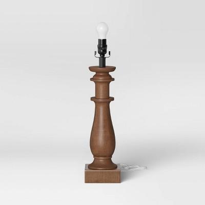 Large Lamp Base Brown - Threshold&#8482;