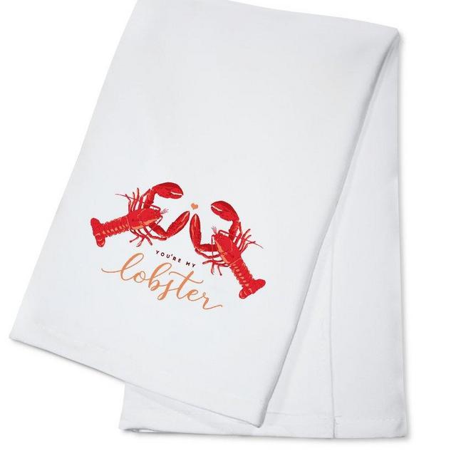 You're my lobster, White (100% Cotton Kitchen Towel)