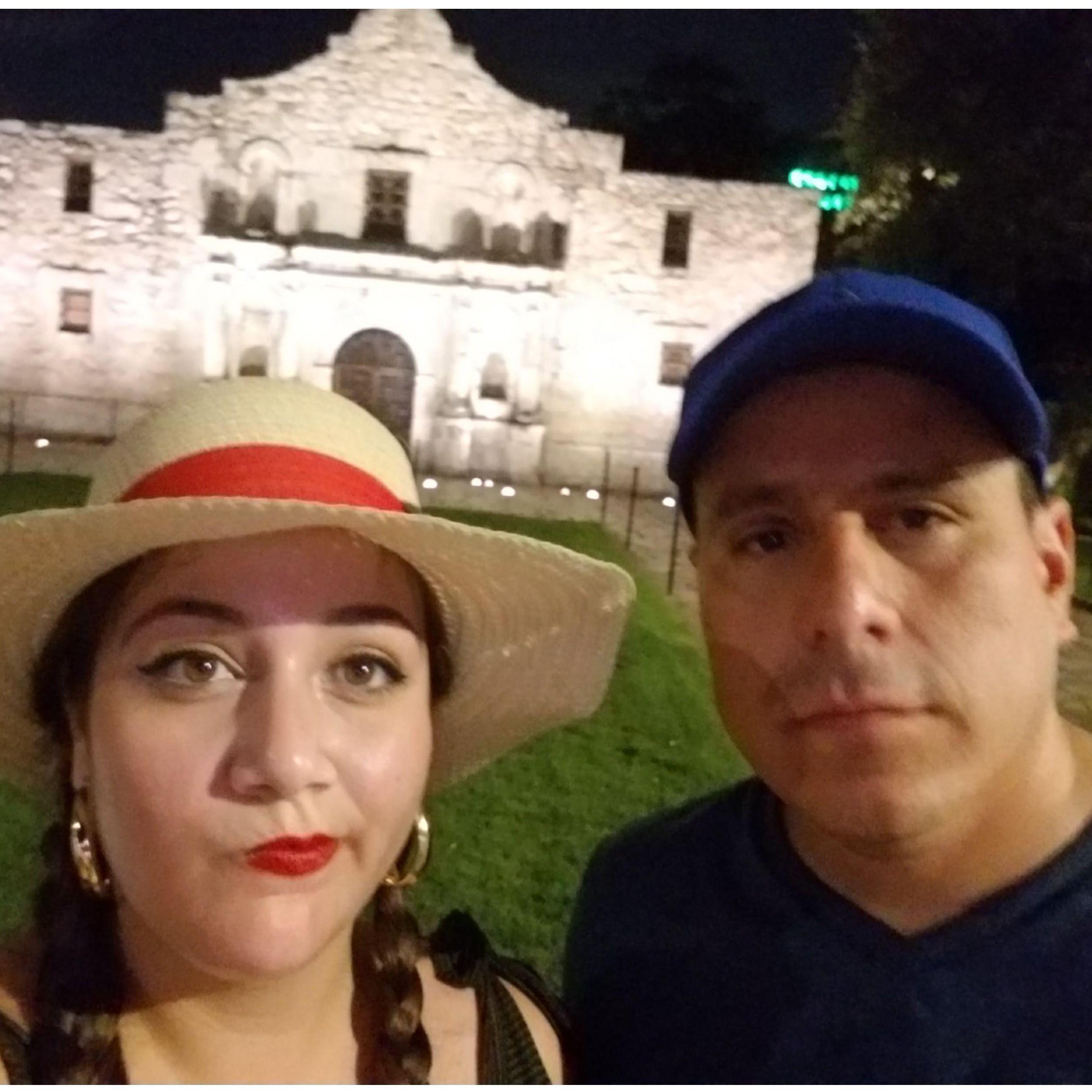 2017 - Thrilled to visit The Alamo