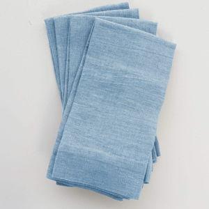 Smooth Linen Napkin Set of 6
