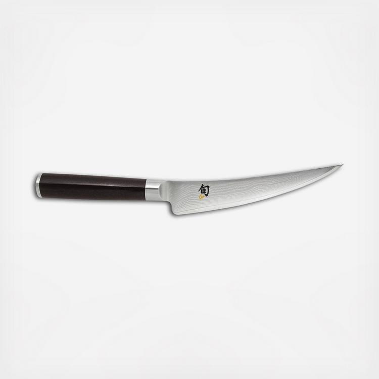 Utility/Steak Knife Serrated Executive, 5 Inch | Dark Pakkawood Handle