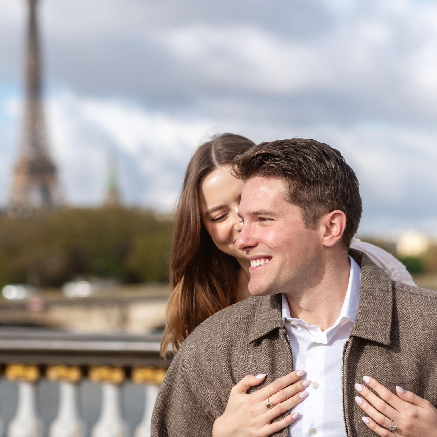 On the Alexander Bridge in Paris