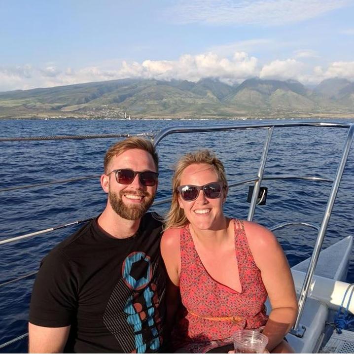 Catamaran ride in Maui