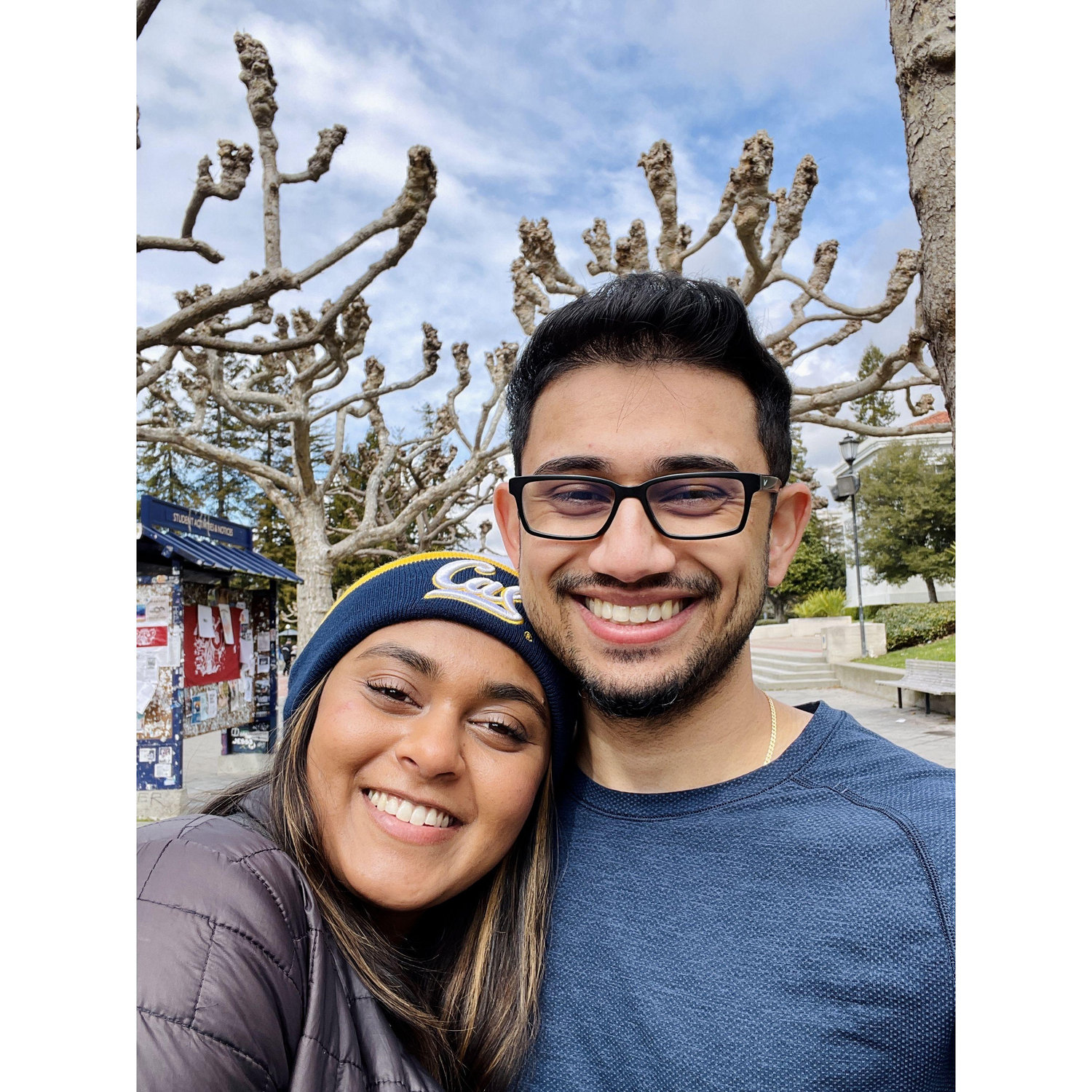 First time back to UC Berkeley after Shivani's Graduation