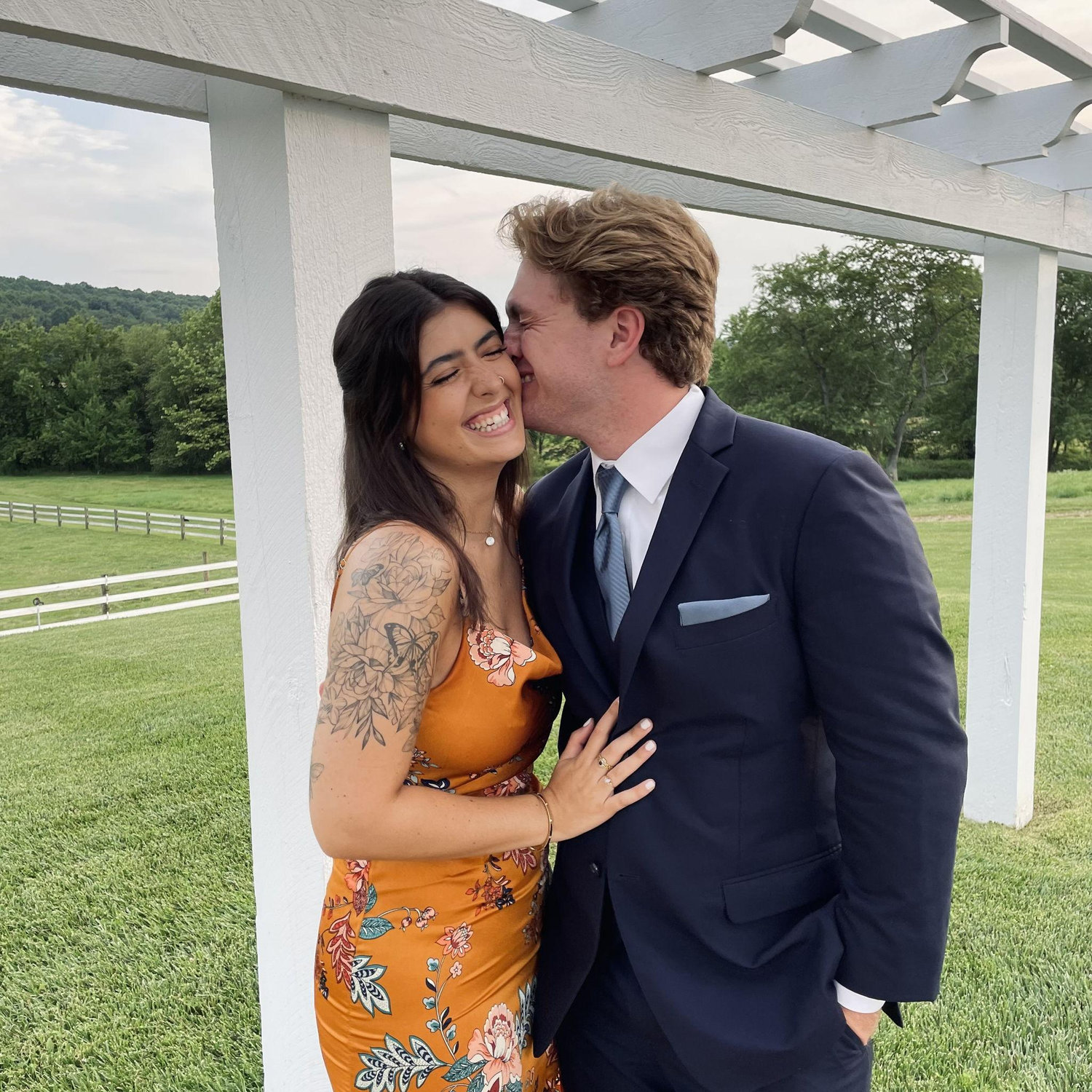 The first wedding we went to together