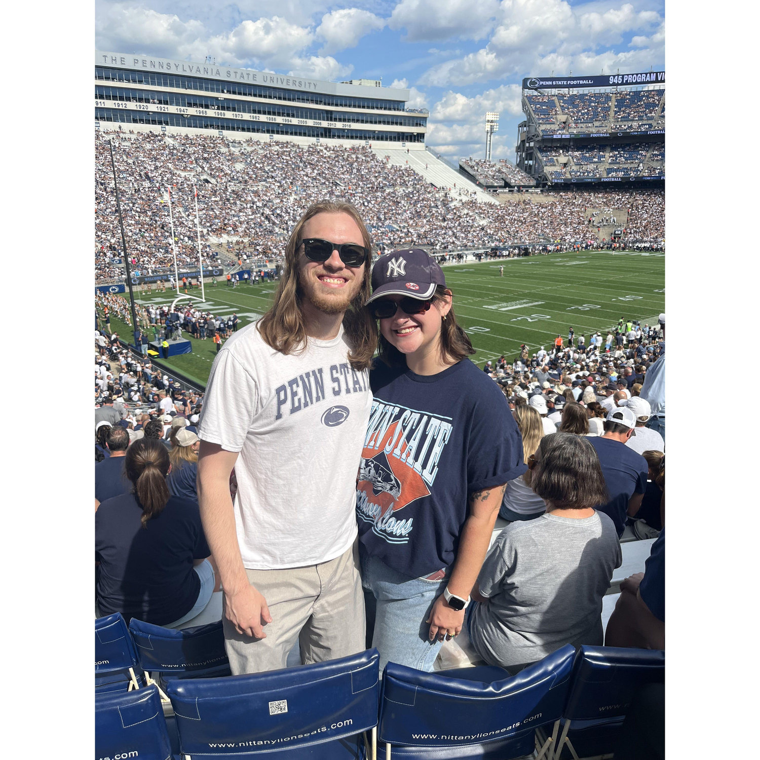 MK's first Penn State Football game post-move!