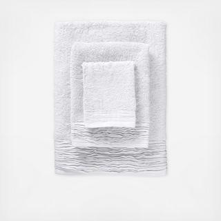 3-Piece Pleated Towel Set