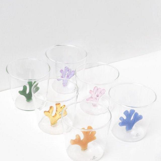 Ichendorf Milano CORAL REEF SET OF 6 Glasses