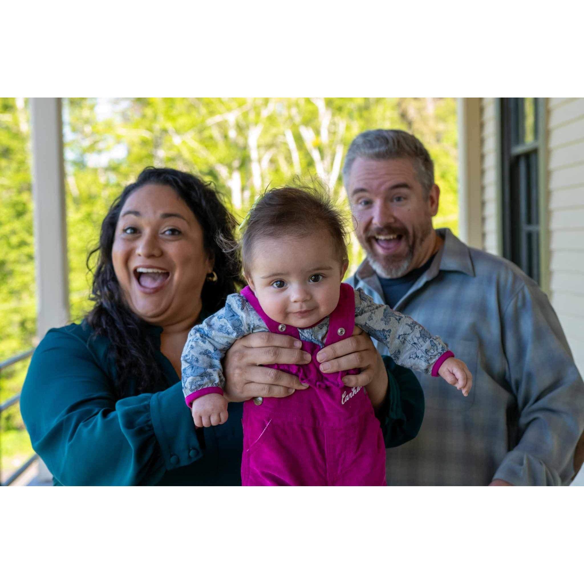 first family photo shoot